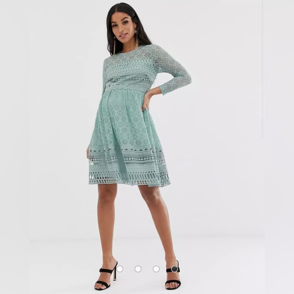 Lace ASOS Maternity Dress